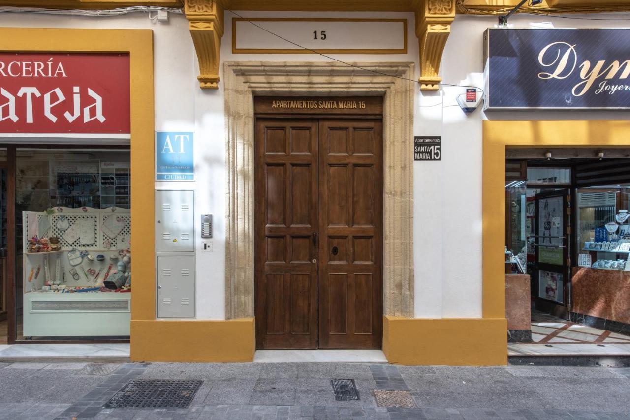 Apartamentos Santa Maria 15 ヘレス エクステリア 写真